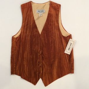 Vintage Jacobi New York Velvet Vest